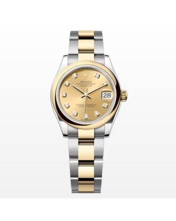 Rolex Datejust 31 Champagne Diamonds Oyster Ladies Watch 31MM