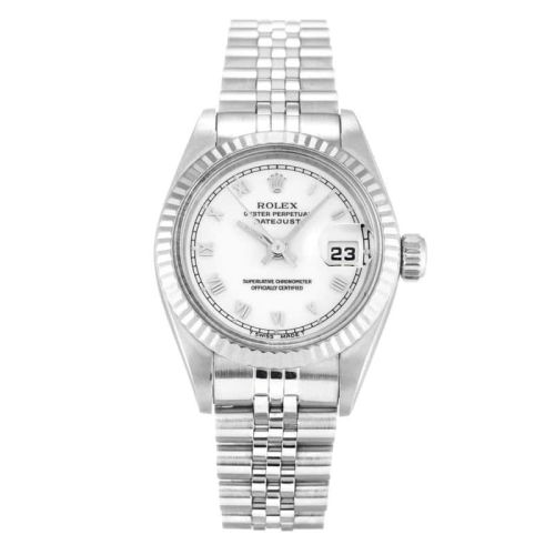 Rolex Datejust White Dial 69174 Ladies 26MM